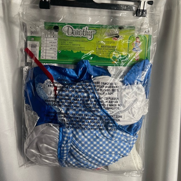 Wizard of Oz Kids Size Small 4-6 Halloween Costume 5 Pcs. Theater New - Picture 4 of 7